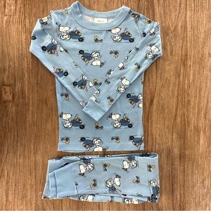 Snoopy and Woodstock Easter Egg Long Johns